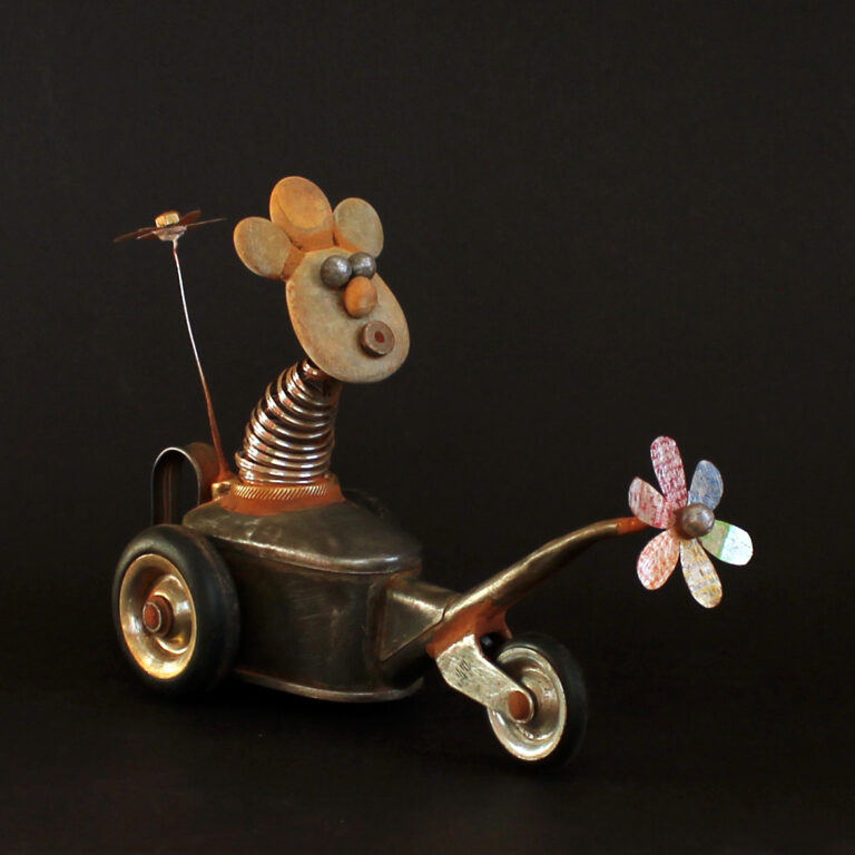 Lire la suite à propos de l’article Blobymobile aux fleurs